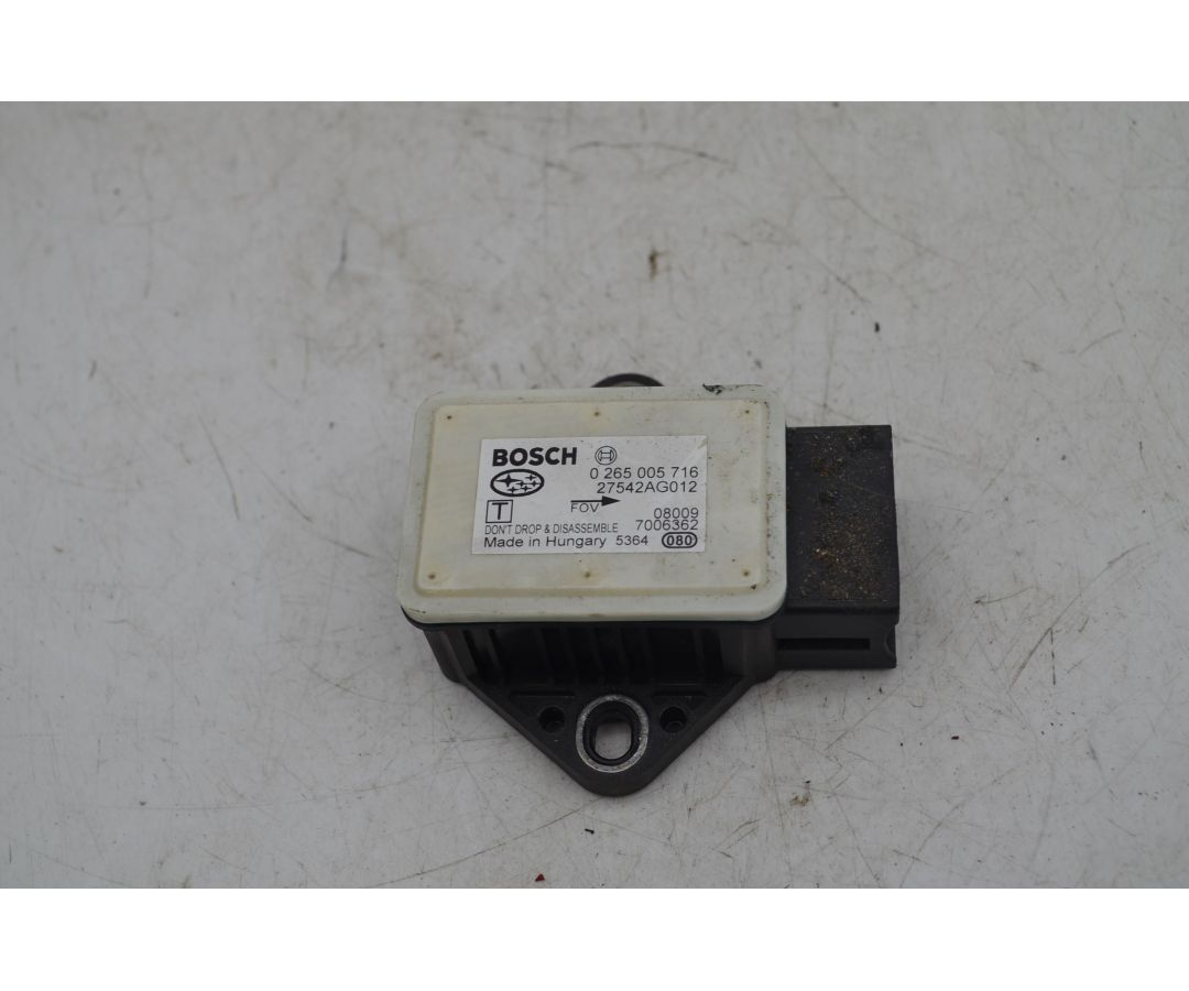 Sensore antimbardata Subaru Legacy Dal 2003 al 2009 Cod 0265005716  1733496506372