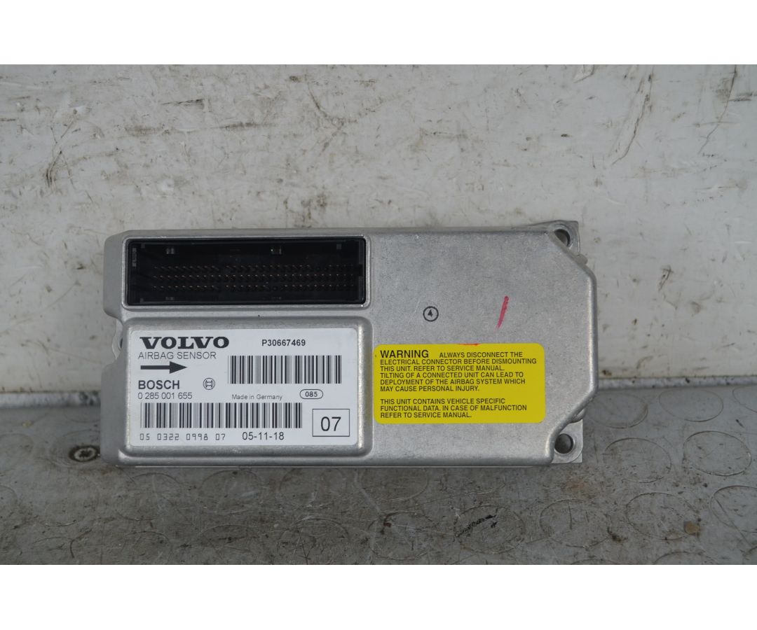 Centralina Airbag Volvo S60 Dal 2000 al 2009 Cod 0285001655  1733912534903