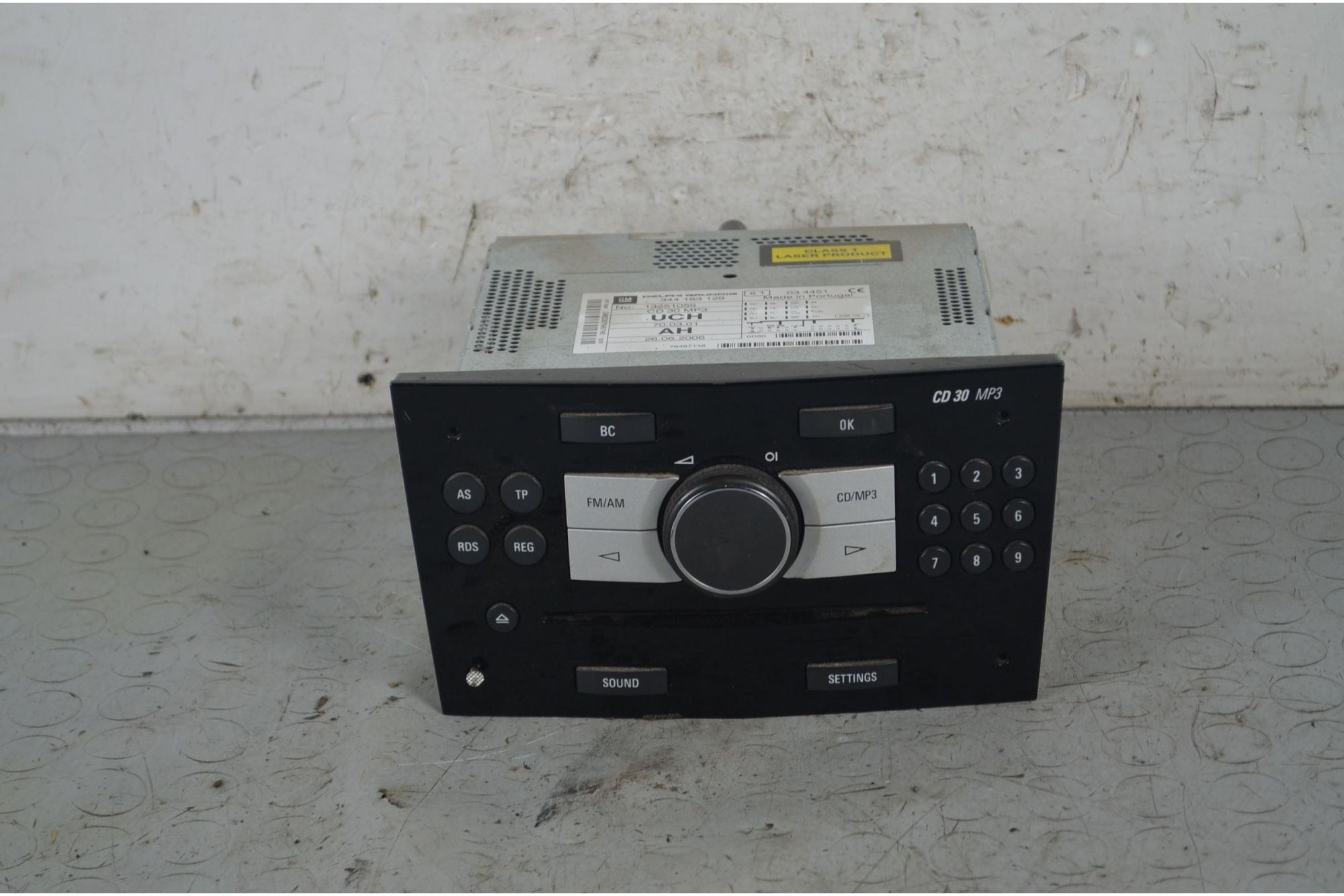 Autoradio Opel Astra H TwinTop Dal 2004 al 2011 Cod 344183129  1734169510214