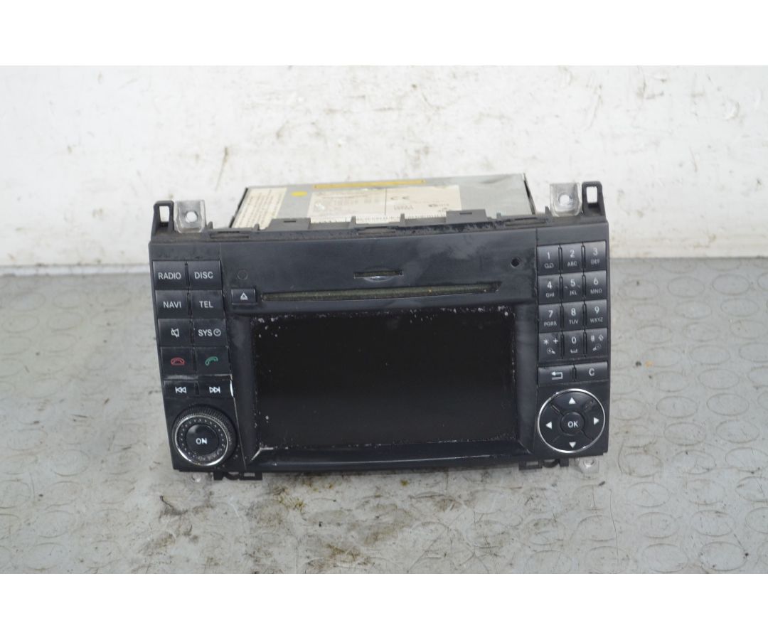 Autoradio  Mercedes Classe A W169 Dal 2004 al 2012 Cod A1698704994  1735809202865