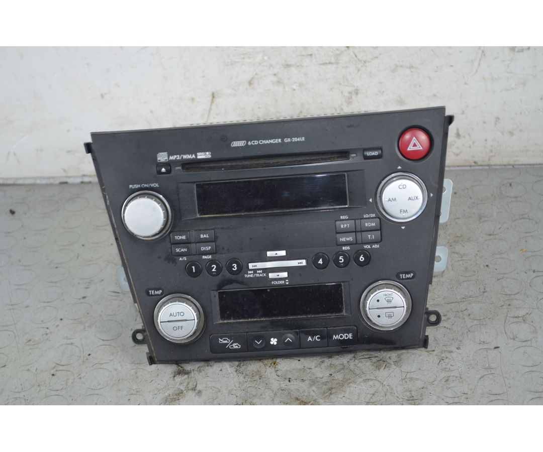 Autoradio Subaru Legacy IV Dal 2003 al 2009 Cod 86201AG460  1735812072554