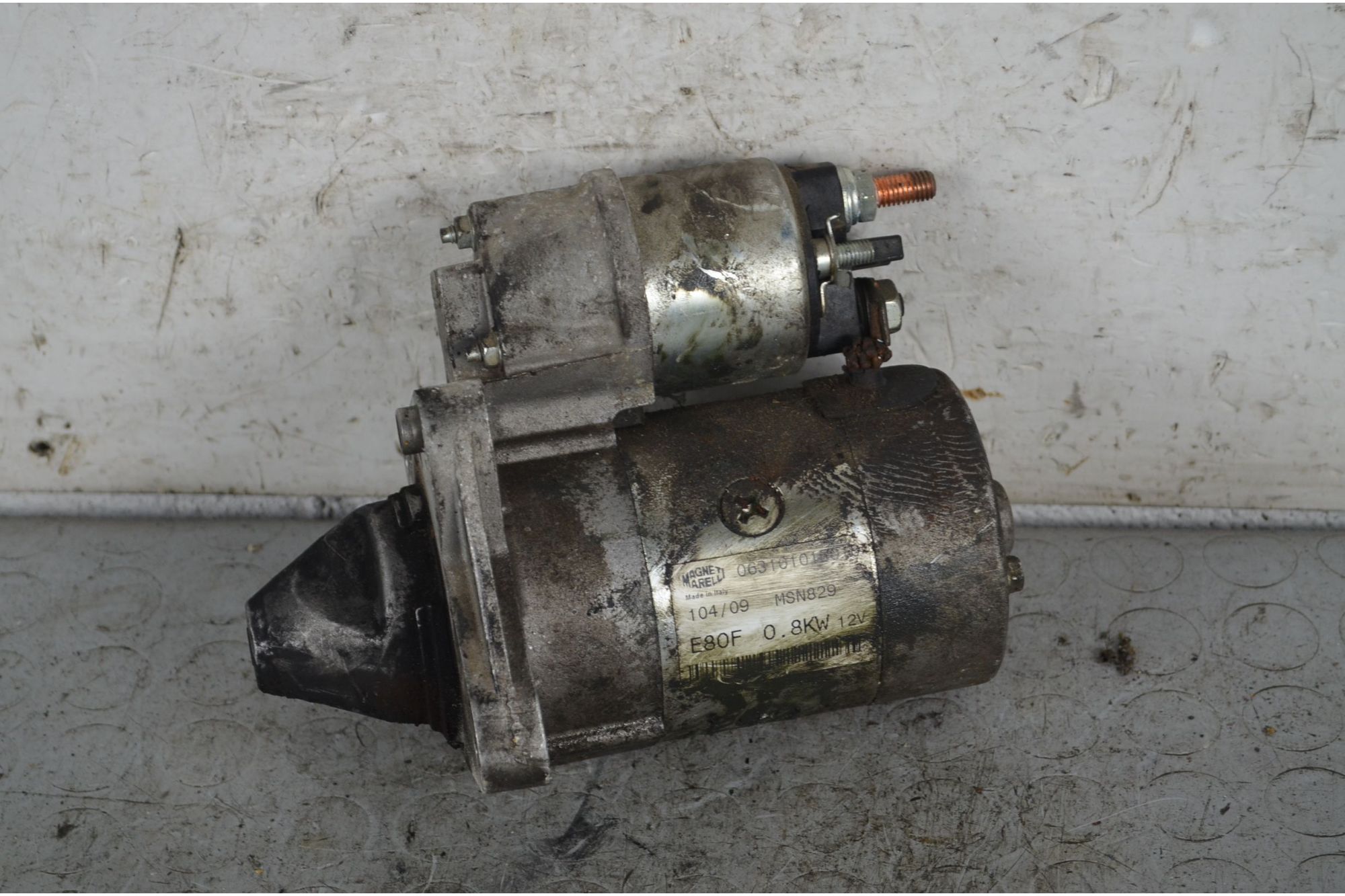 Motorino avviamento Fiat Seicento Dal 1998 al 2010 Cod 063101015010  1736323864096