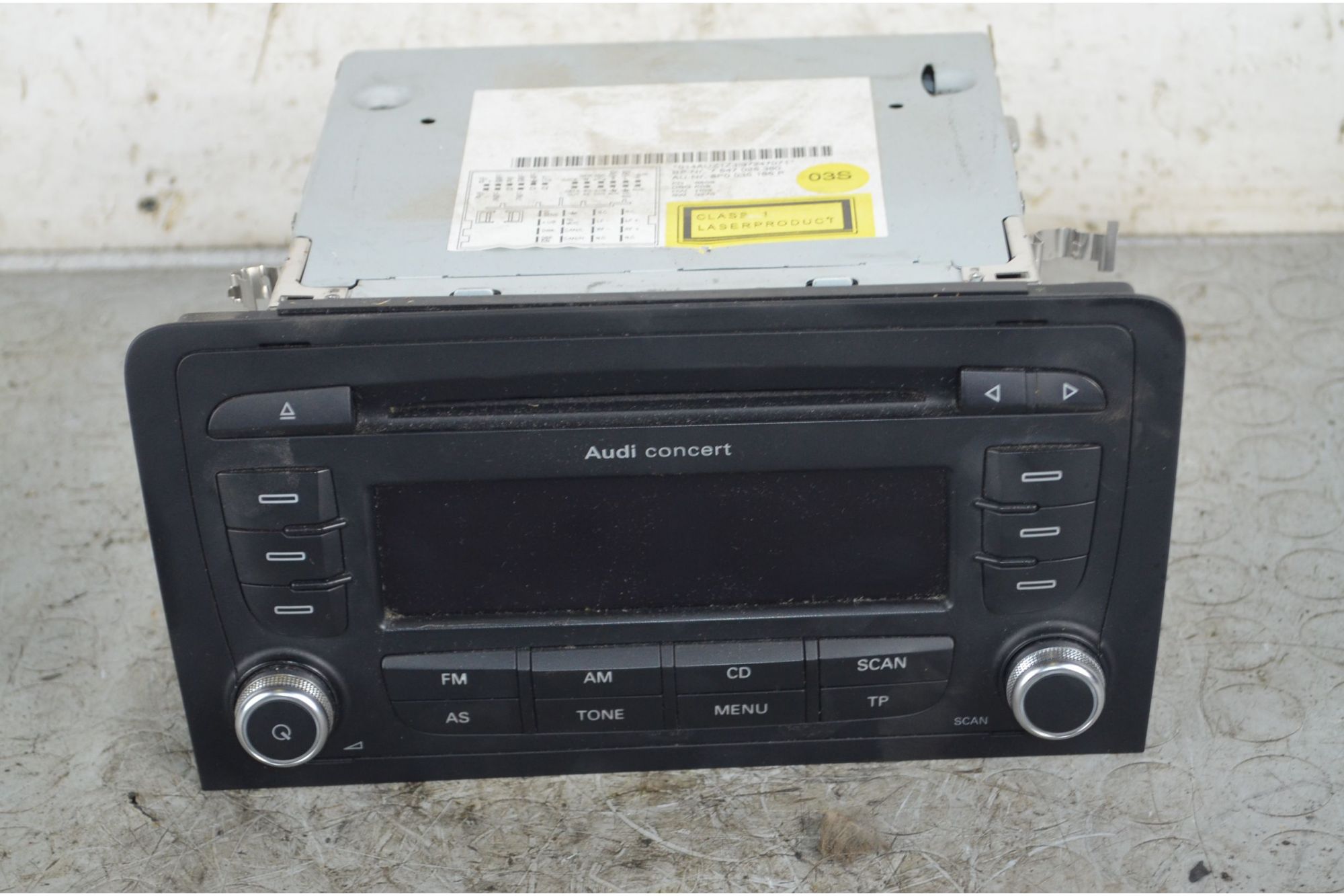 Autoradio Audi A3 8P Dal 2003 al 2013 Cod 8P0035186P  1736334675124