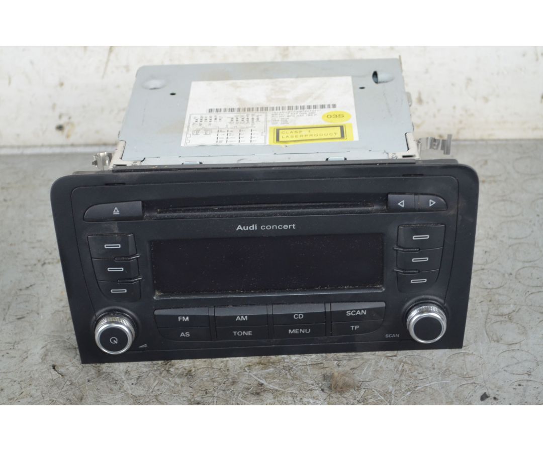 Autoradio Audi A3 8P Dal 2003 al 2013 Cod 8P0035186P  1736334675124