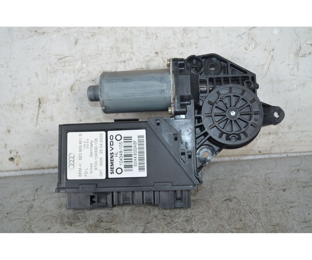 Motorino Alzavetro Posteriore SX Audi A2 Dal 1999 al 2005  1737099251912