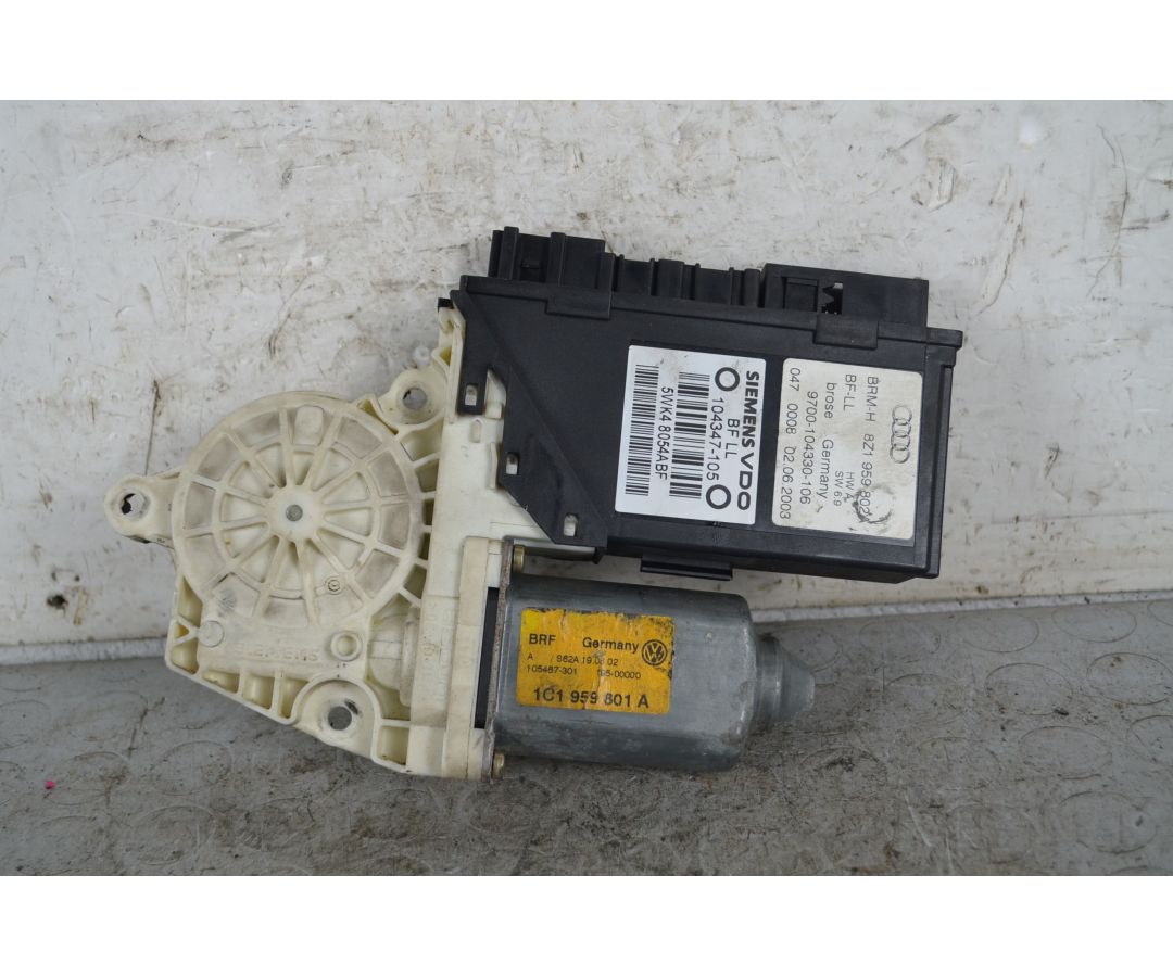 Motorino Alzavetro Anteriore DX Audi A2 Dal 2006 al 2012 Cod 8Z1959802A  1737102438149