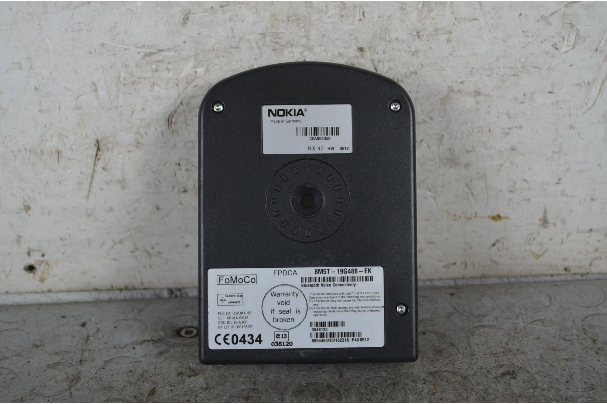 Centralina Bluetooth Ford Fiesta VI Dal 2008 al 2017 Cod 8M5T-19G488-EK  1737111740097