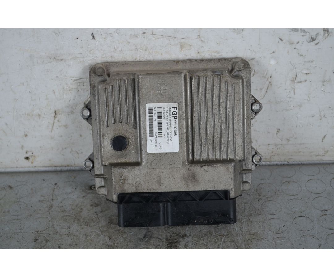 Centralina ECU Lancia Ypsilon Dal 2003 al 2011 Cod 55192098  1737370820592