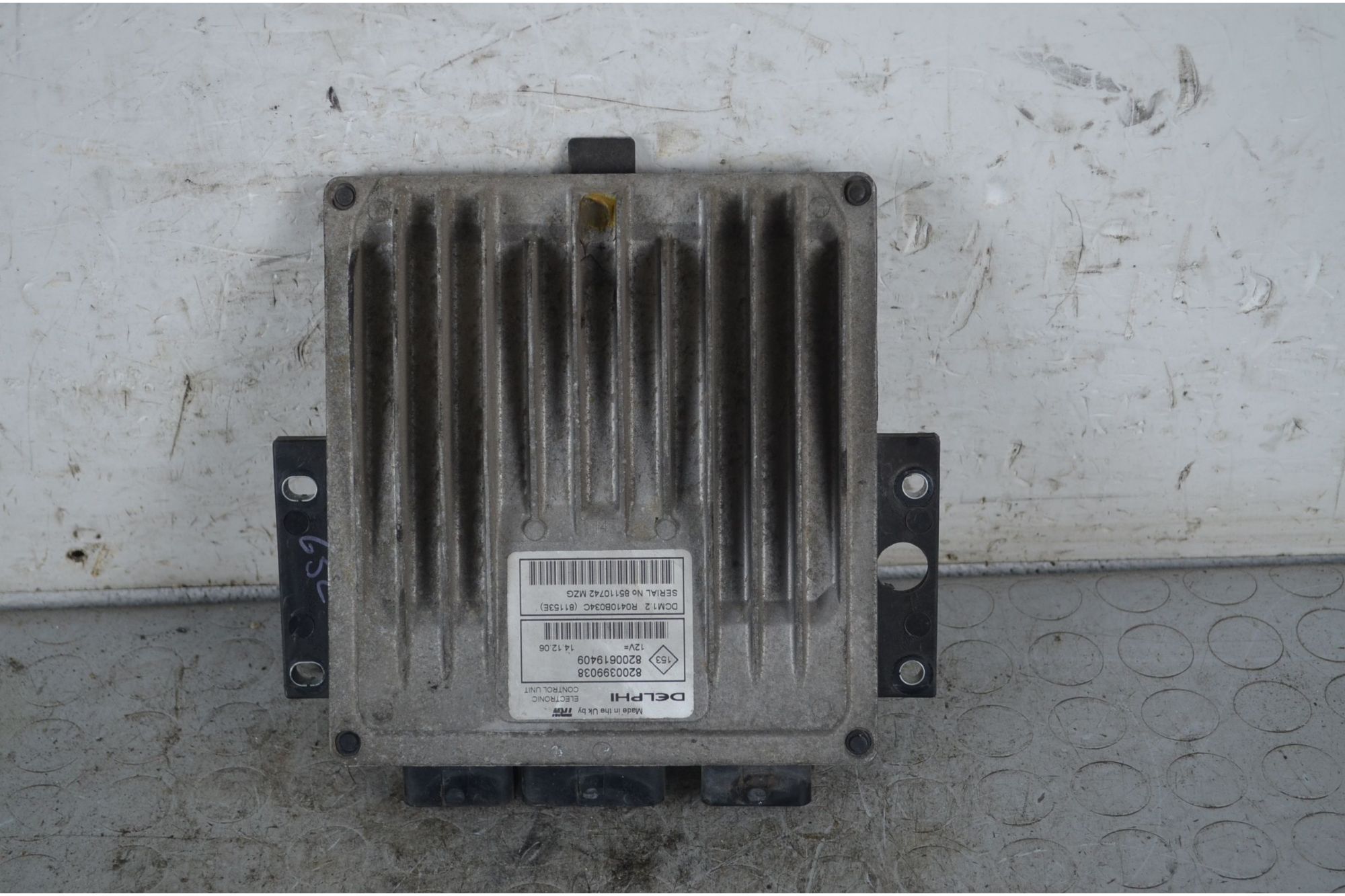 Centralina ECU Renault Scenic Dal 2003 al 2009 Cod 8200399038  1737372327716