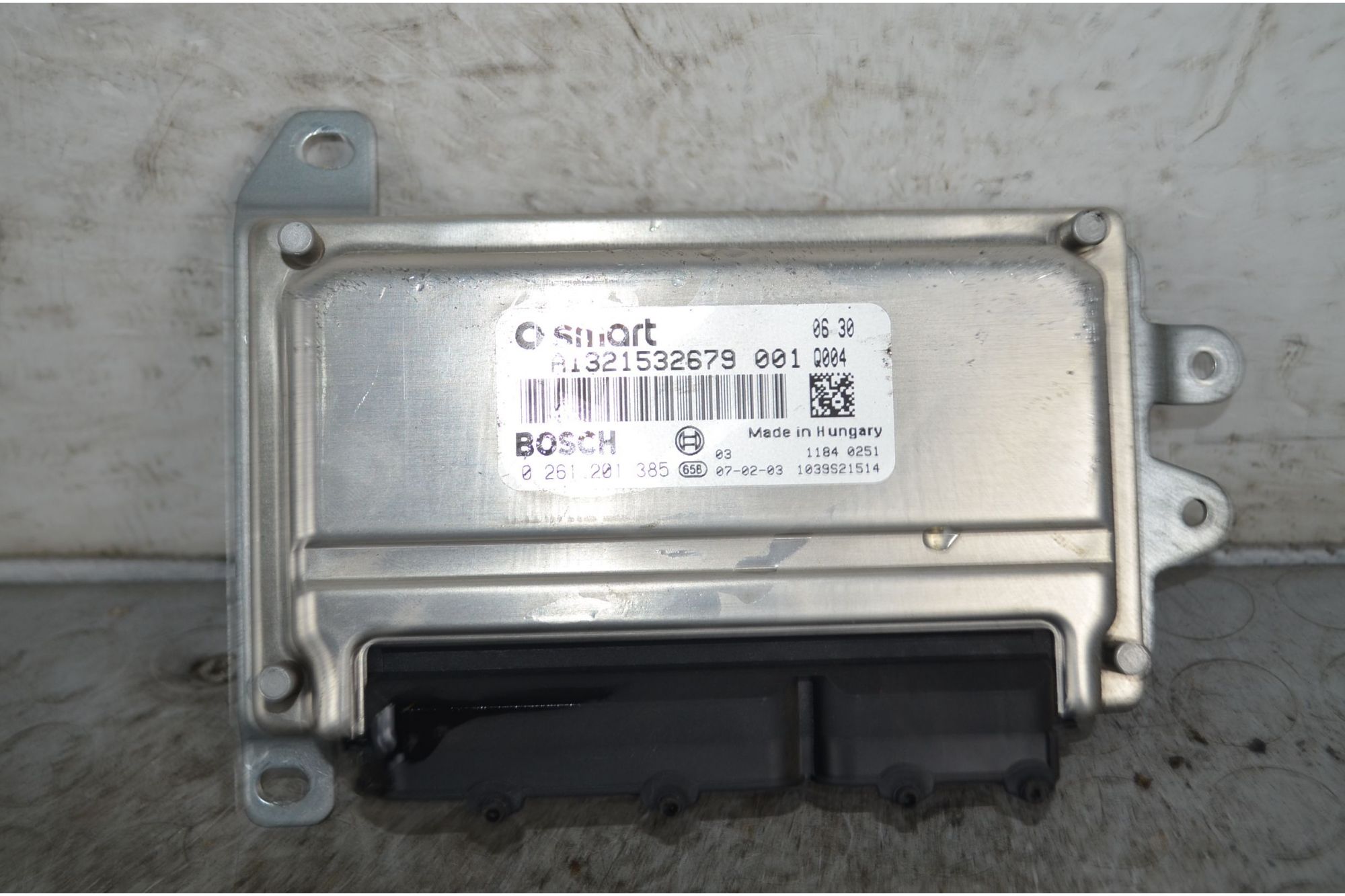 Centralina ECU Smart Fortwo W451 Dal 2007 al 2015 Cod 0261201385  1737628088729