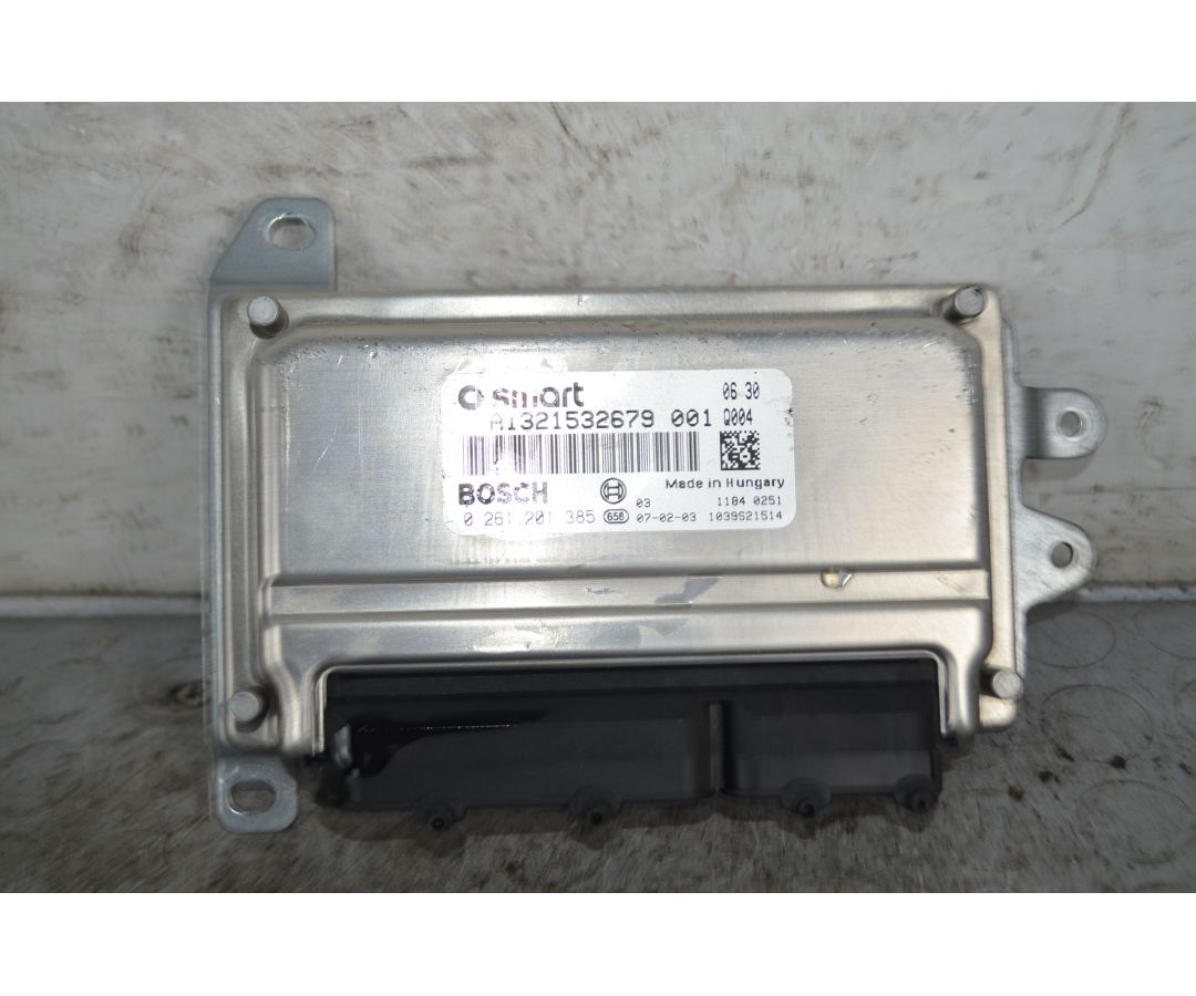 Centralina ECU Smart Fortwo W451 Dal 2007 al 2015 Cod 0261201385  1737628088729