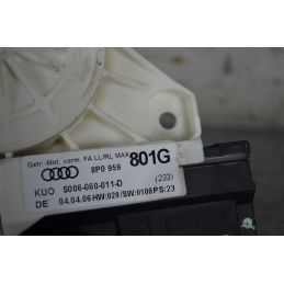 Motorino Alzavetro Anteriore SX Audi A3 8P Dal 2003 al 2013 Cod 8P0959801G  1738055680203