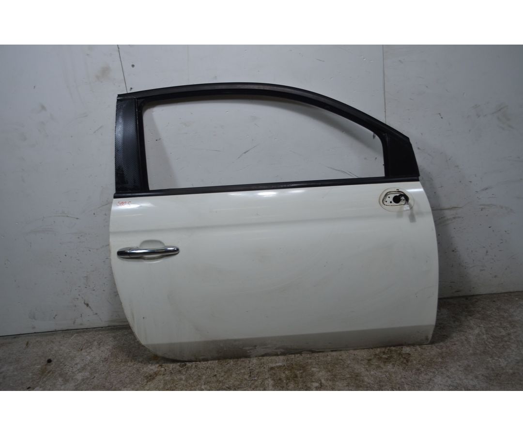 Portiera Sportello Anteriore DX Fiat 500 Dal 2007 al 2016 Cod 52136362  1738840044845