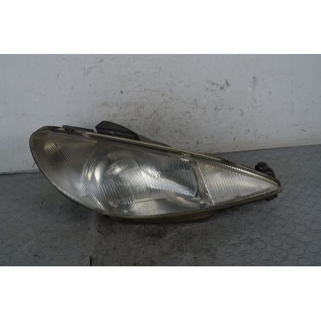 Faro Anteriore DX Peugeot 206 Dal 1998 al 2012 Cod 6206C4  1738914321643