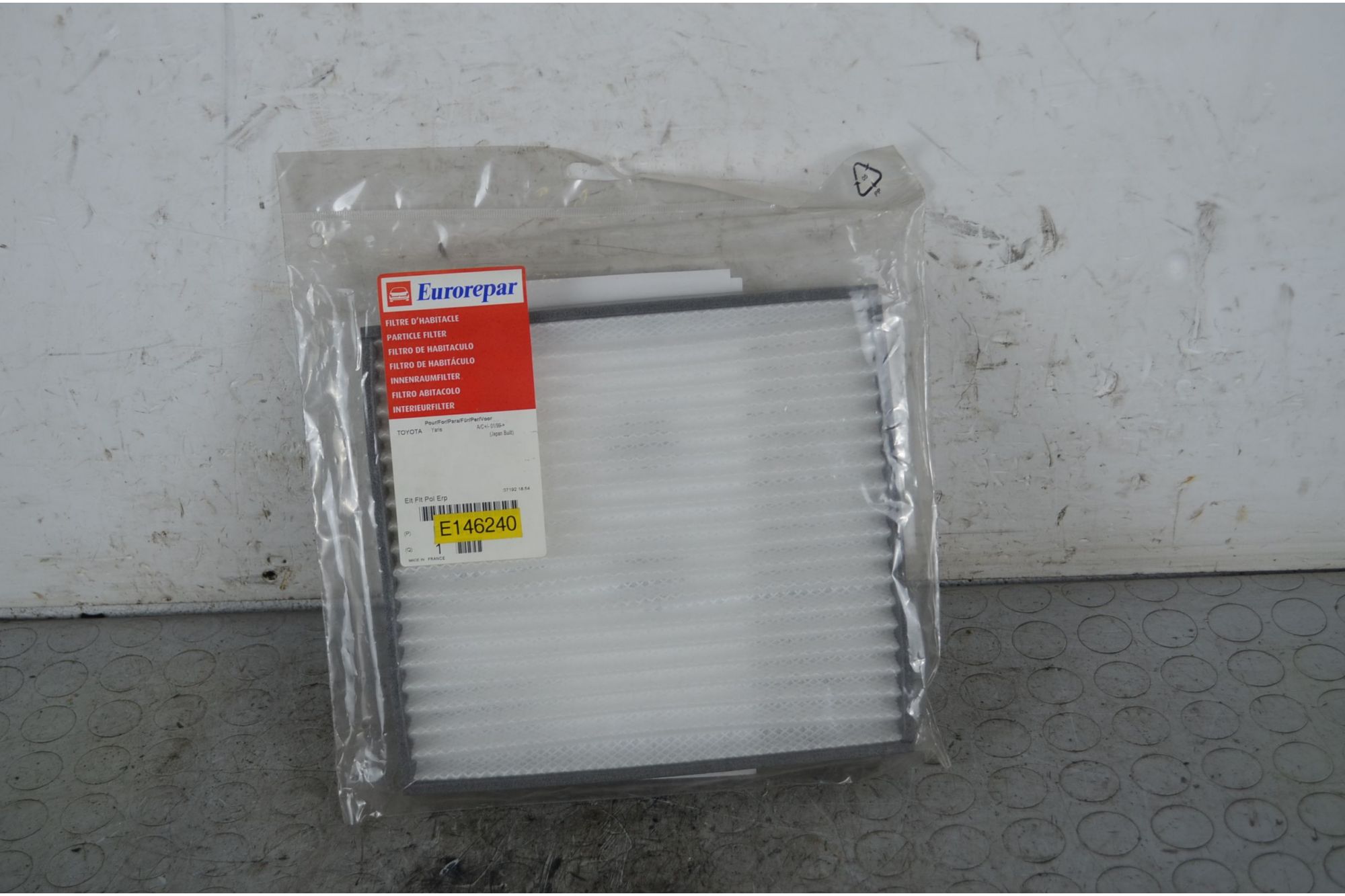 Filtro Aria Abitacolo Toyota Yaris Dal 1999 al 2005 Cod E146240  1738922712884