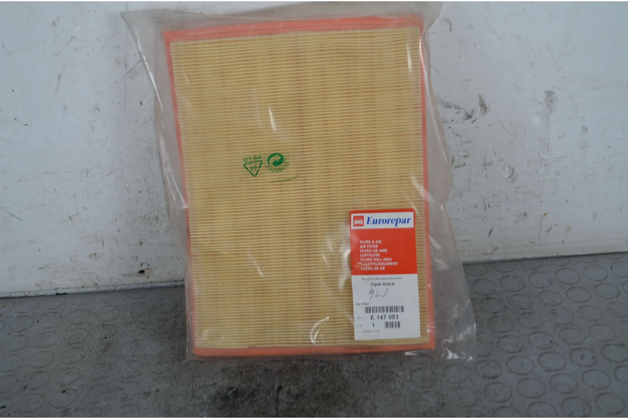 Filtro Aria Antipolline Opel Astra F Dal 1991 al 1998 Cod E147053  1739259143341