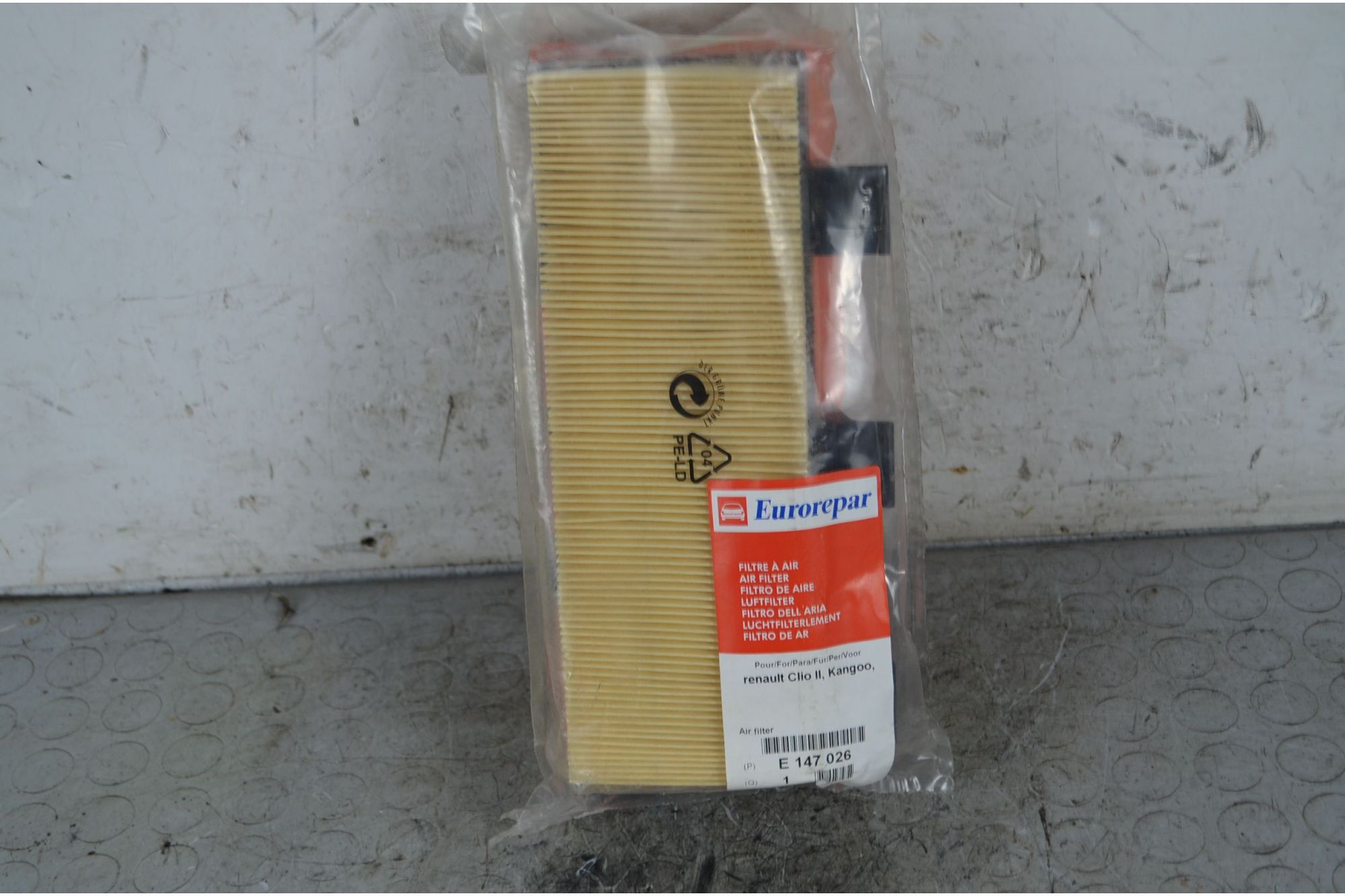 Filtro Aria Renault Clio II Dal 1998 al 2012 Cod E147026  1739286778011