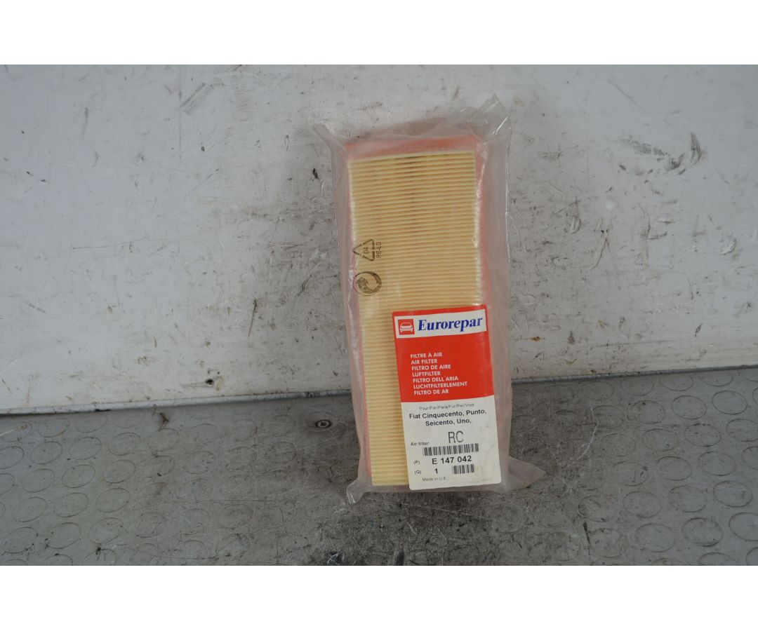 Filtro Aria Antipolline Fiat Seicento  Dal 1998 al 2010 Cod E147042  1739287123322