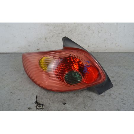 Fanale stop posteriore SX Peugeot 206 CC Dal 1998 al 2009 Cod 6350N7  1739358727329