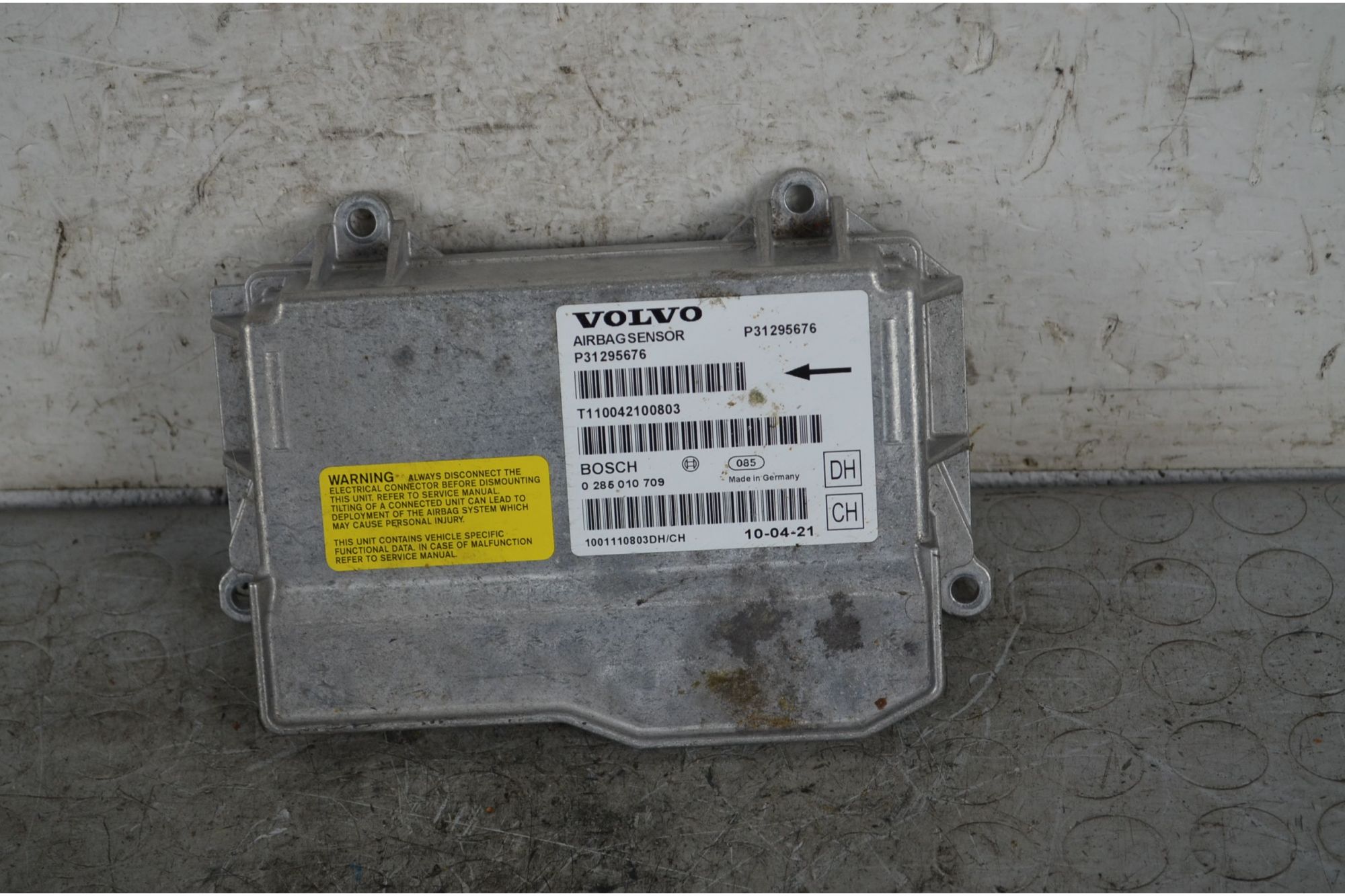 Centralina Airbag Volvo V70 Dal 2007 al 2016 Cod 0285010709  1739369383125