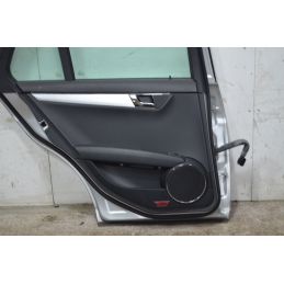 Portiera Sportello Posteriore SX Mercedes Classe C W204 Dal 2007 al 2013 Cod A2047302300  1739875511104