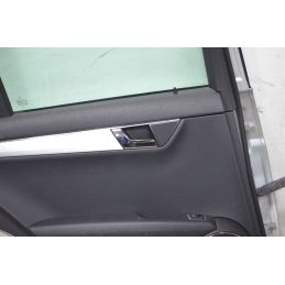 Portiera Sportello Posteriore SX Mercedes Classe C W204 Dal 2007 al 2013 Cod A2047302300  1739875511104