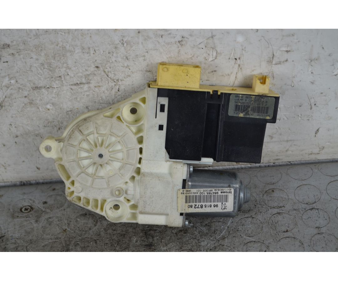 Motorino Alzavetro Anteriore SX Peugeot 307 Dal 2001 al 2009 Cod 9681587280  1739957186404