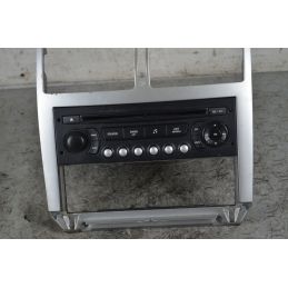 Autoradio + Pulsante Quattro Frecce Peugeot 307 Dal 2001 al 2009 Cod 7645038393  1739962155884