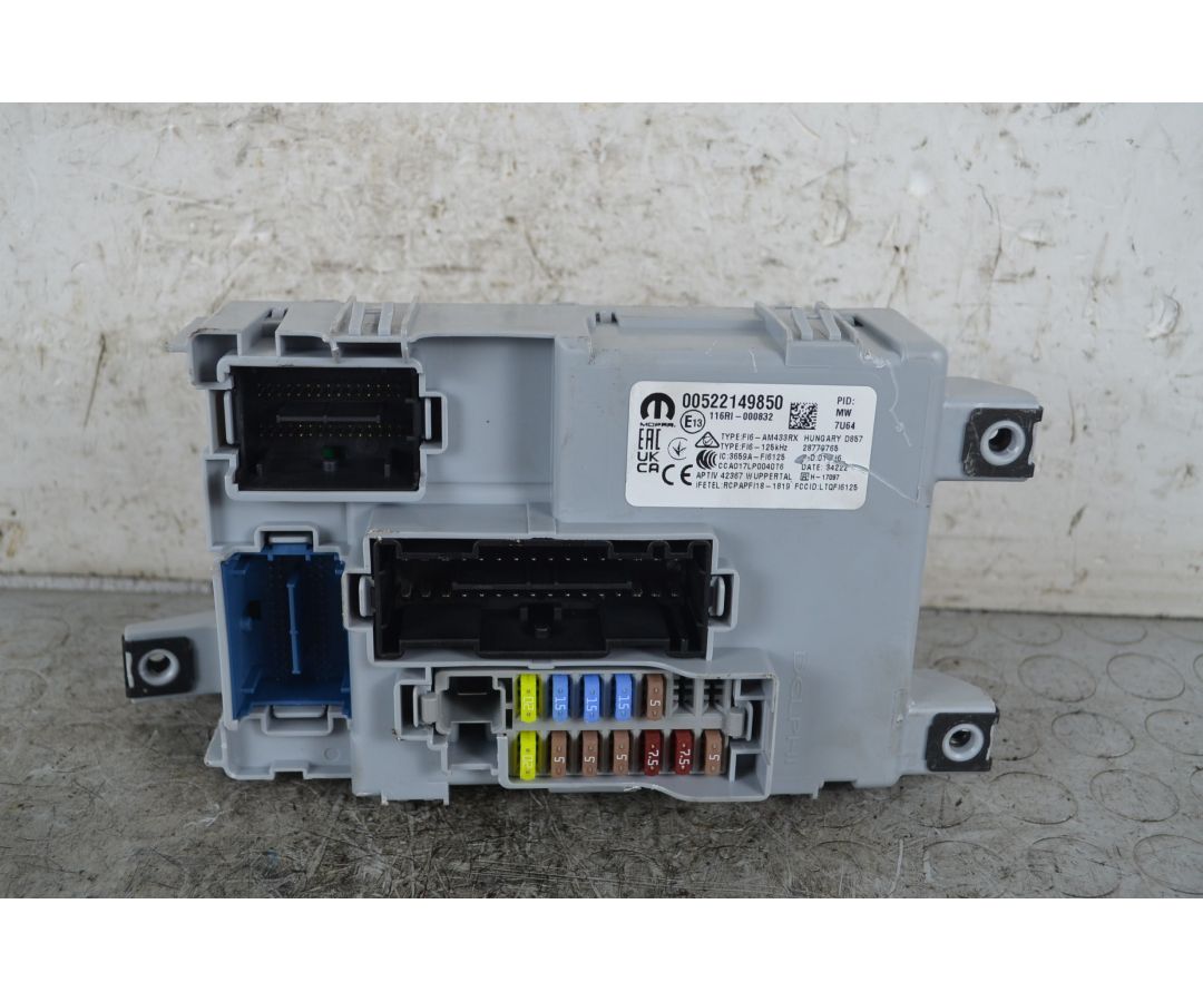 Body Computer Fiat 500 Hybrid Dal 2015 in poi Cod 00522149850  1740059385312