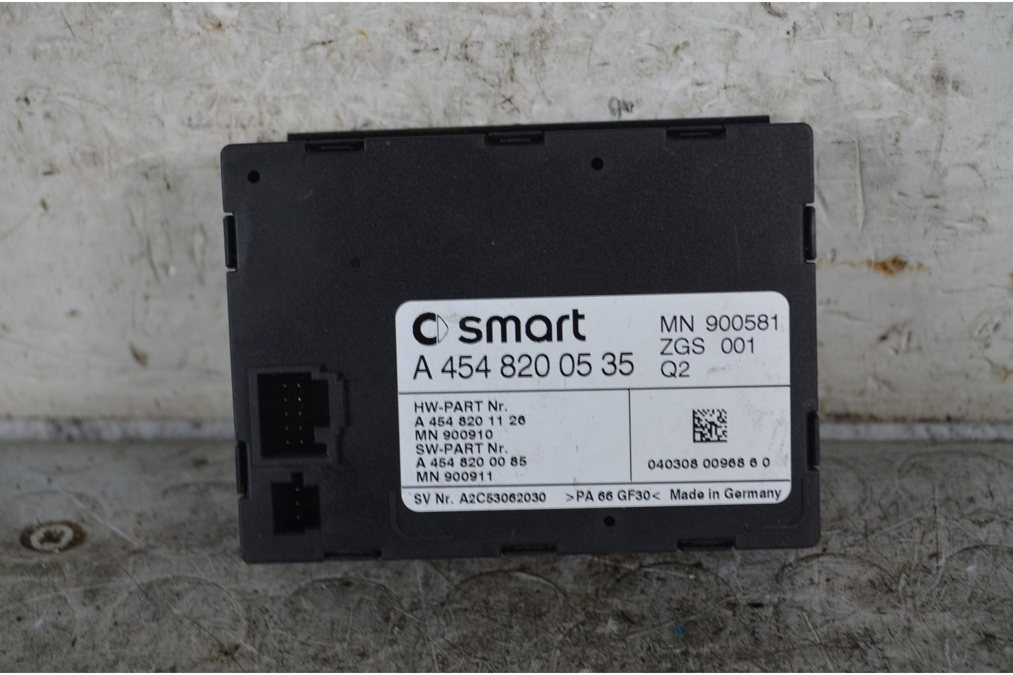 Centralina Immobilizer Smart ForFour W454  Dal 2004 al 2006 Cod A4548200535  1740558992844