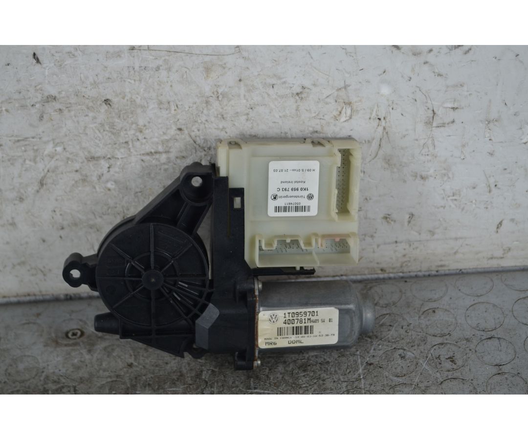 Motorino Alzavetro Anteriore SX Volkswagen Golf V  Dal 2002 al 2008 Cod 1K0959793C  1740729685759