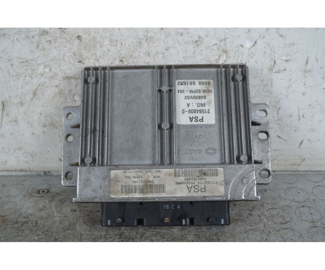 Centralina ECU Citroen C2 Dal 2003 al 2009 Cod 21584809  1741269970312