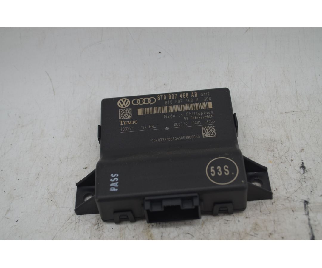 Centralina Gateway Audi A4 Dal 2007 al 2015 Cod 8T0907468AB  1741690429083