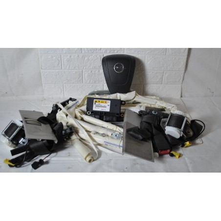 Kit Airbag Opel Meriva A Dal 2003 al 2010 Cod. 13576859  1622535989576