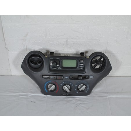 Controllo comando clima + autoradio Toyota Yaris XP10 Dal 1999 al 2005 Cod. 86110-52022-BO  1623668353562