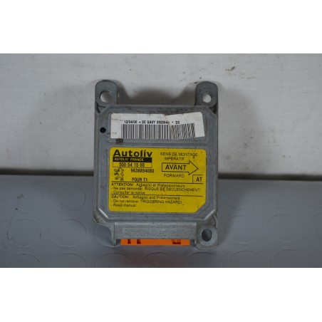 Centralina airbag Peugeot 206 Dal 1998 al 2012 Cod 9636894080  1625670287606