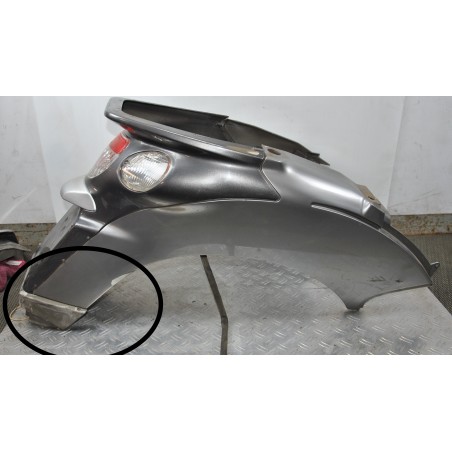 Carena Codone Posteriore Completo Di Stop Aprilia Scarabeo 500 dal 2002 al 2006  1625752379571