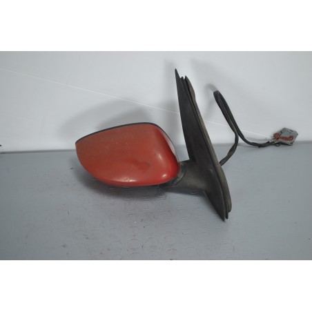 Specchietto Retrovisore Esterno DX Rosso Fiat Stilo Dal 2001 al 2010 Cod 0258460  1628599203863