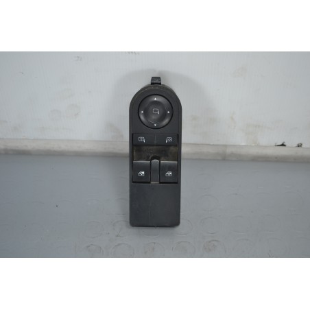 Pulsantiera Alzacristalli Anteriore SX Opel Astra H dal 2004 al 2011 Cod 13228705  1629730331247