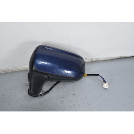 Specchietto Retrovisore Esterno SX 5 Pin Blu Mazda Premacy dal 1999 al 2005 Cod 020089  1632308593114