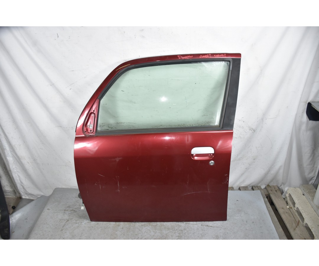 Portiera Sportello Anteriore SX Rosso Daihatsu Trevis dal 2004 al 2010  1633005890926