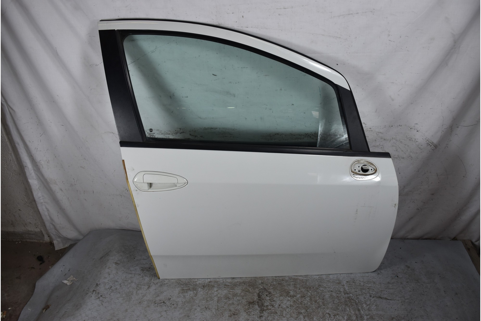 Portiera Sportello Anteriore DX Bianco Fiat Grande Punto 5 porte dal 2005 al 2012  1633330564264