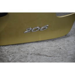 Portellone bagagliaio Posteriore Giallo Peugeot 206 dal 2003 al 2012  1633340139186