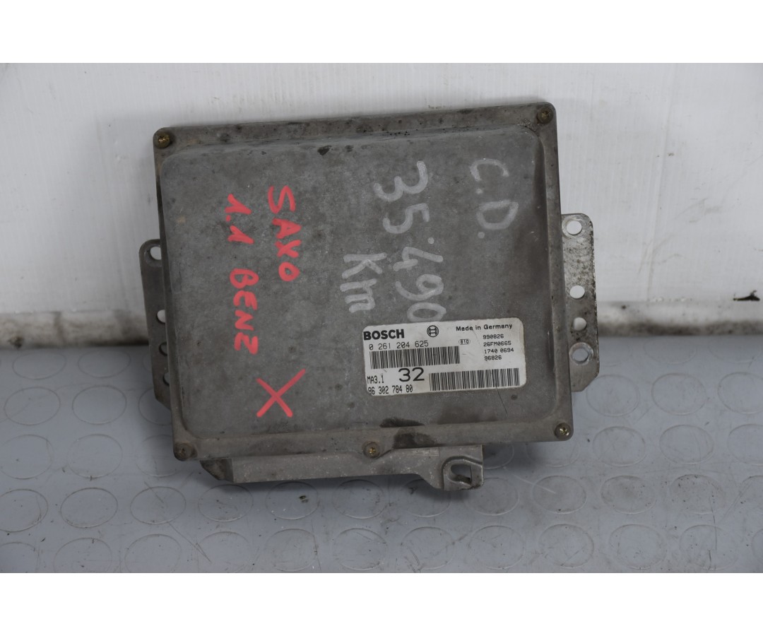 Centralina ECU Citroen Saxo dal 1996 al 2004 Cod 9630278480  1633359975591