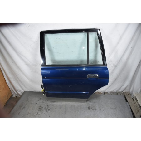 Portiera Sportello Posteriore SX Blu Mitsubishi Pajero Sport dal 1996 al 2008  1634217663339