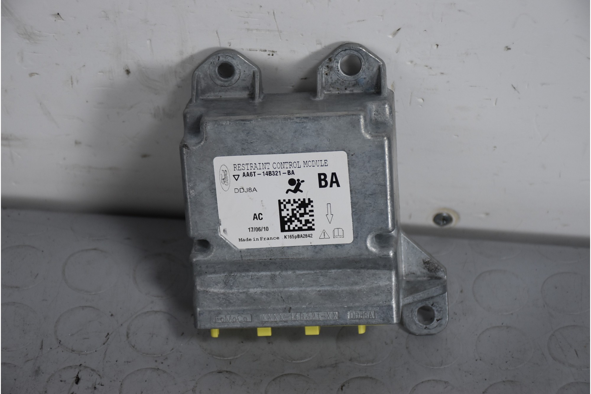 Centralina Airbag Ford Fiesta VI Dal 2008 al 2017 Cod AA6T-14B321-BA  1637594850477