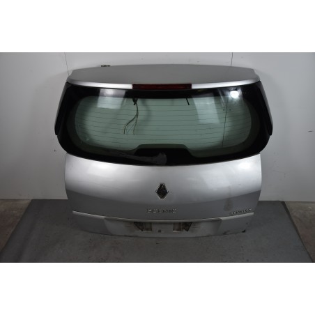 Portellone bagagliaio posteriore Renault Scenic II Dal 2003 al 2009 Colore grigio silver  1638368682218