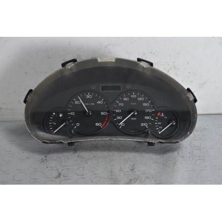 Strumentazione contachilometri completa Peugeot 206 Diesel Dal 1998 al 2003 Cod 9651740080  1640099791107