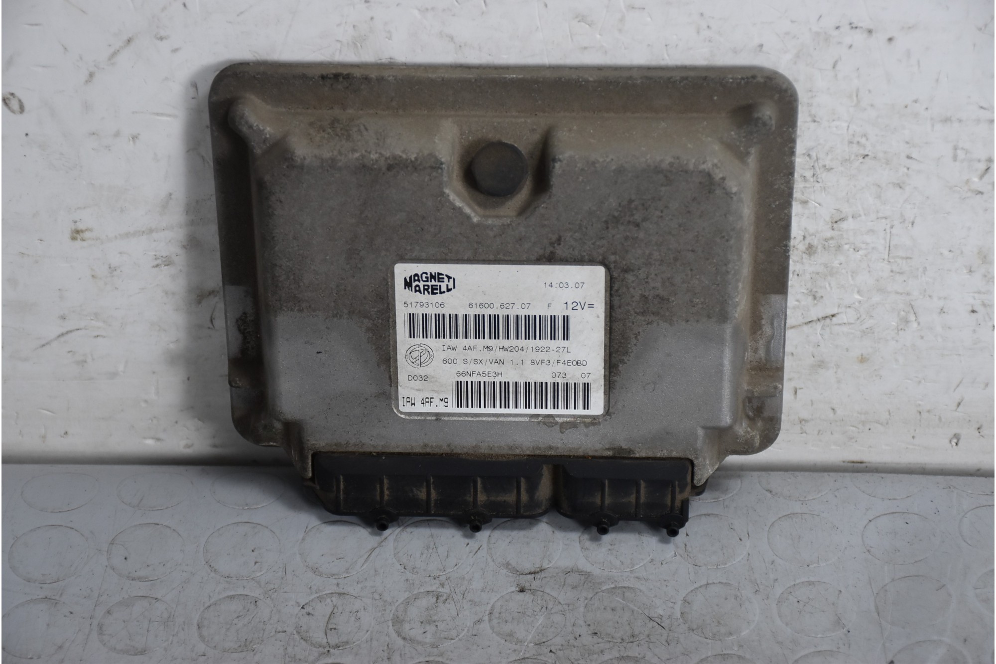 Centralina ECU Fiat 600 dal 2005 al 2010 Cod 51793106  1641309593146