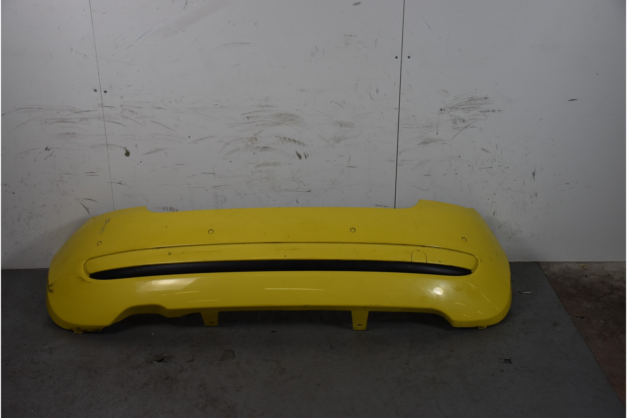 Paraurti posteriore Fiat 500 Dal 2007 in poi Colore giallo  1641391476037